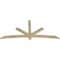 Ekena Millwork Alberta Rough Sawn Timber Gable Bracket, Douglas Fir, 84"W x 38"H x 2"D x 4"F, 11/12 Pitch GBW084X38X0204ALB00RDF - alternate 3